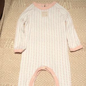 Burt’s Bee Baby footless onepiece